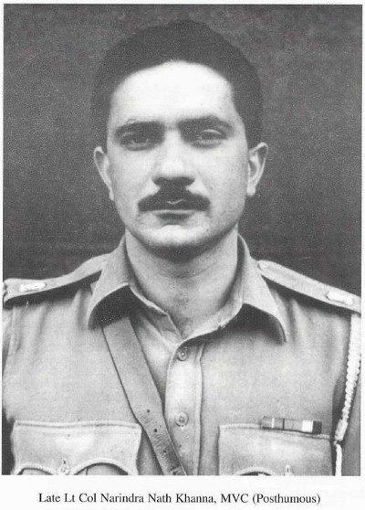 लेफ्टिनेंट कर्नल नरिंदर नाथ खन्ना (Lieutenant Colonel Narindra Nath Khanna)